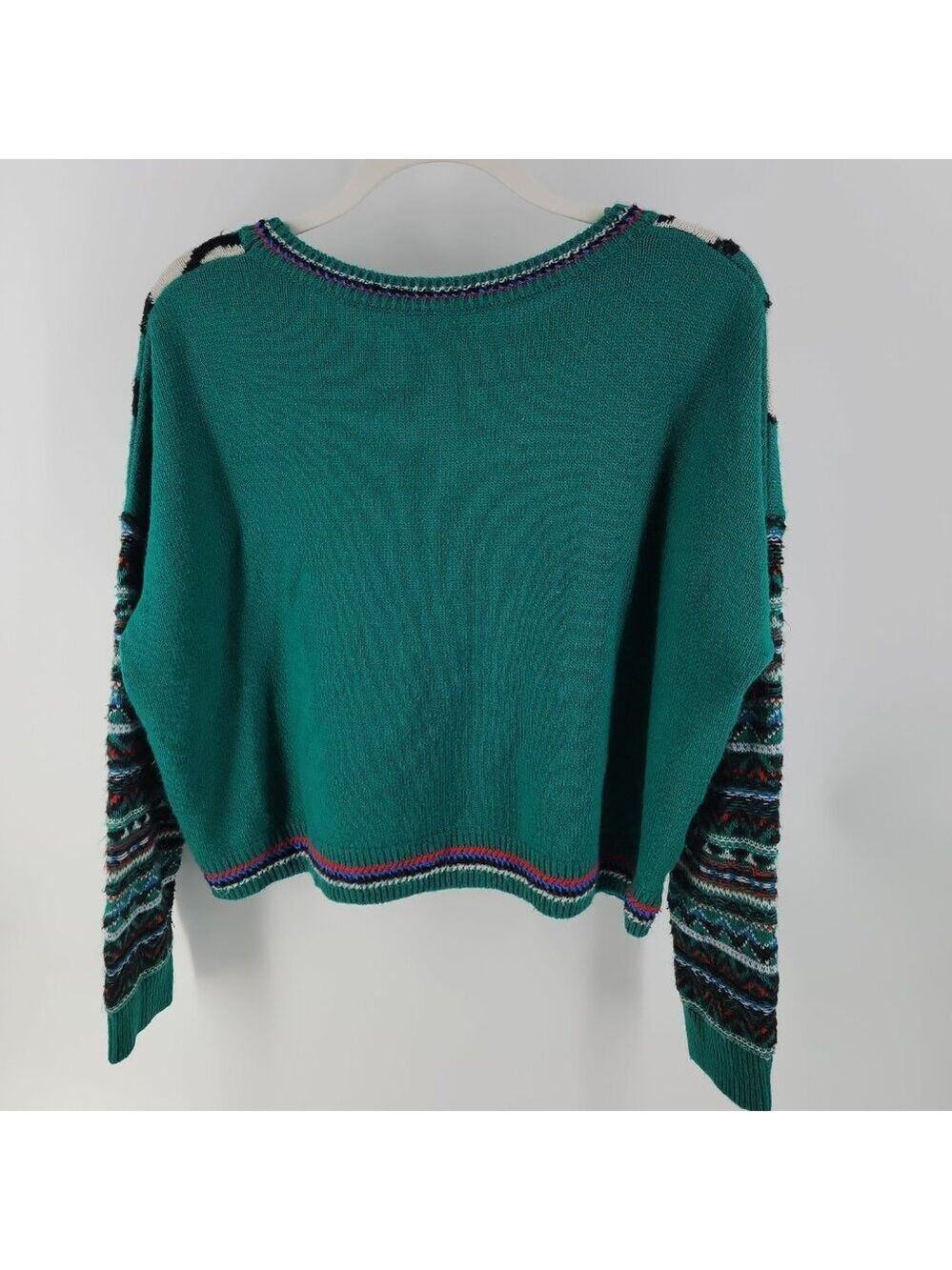 Coincidence & Chance Panda Sweater Boxy Cropped Novelty Knit Medium - Picture 5 of 11